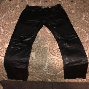 Leather pants
